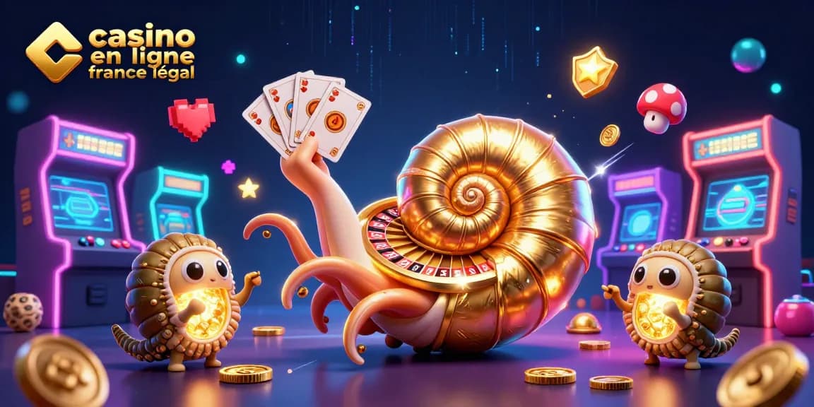 Faites vos jeux dans un casino en ligne légal en France avec des machines à sous et des cartes colorées.
