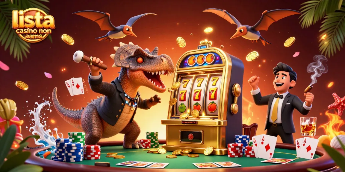 Scopri i jackpot nei migliori siti: divertiti con la lista casino non aams mentre un pachycephalosauro fa esplodere monete d'oro!