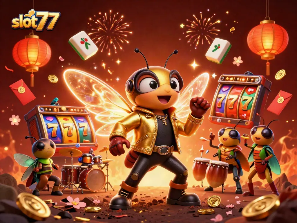 Rasakan keseruan slot777 dengan cicada bintang rock dan elemen permainan menggiurkan.