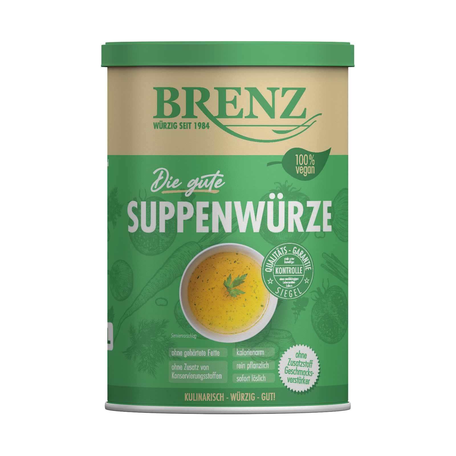 Vegane Suppen von Brenz – 100% pflanzlich, 100% Geschmack