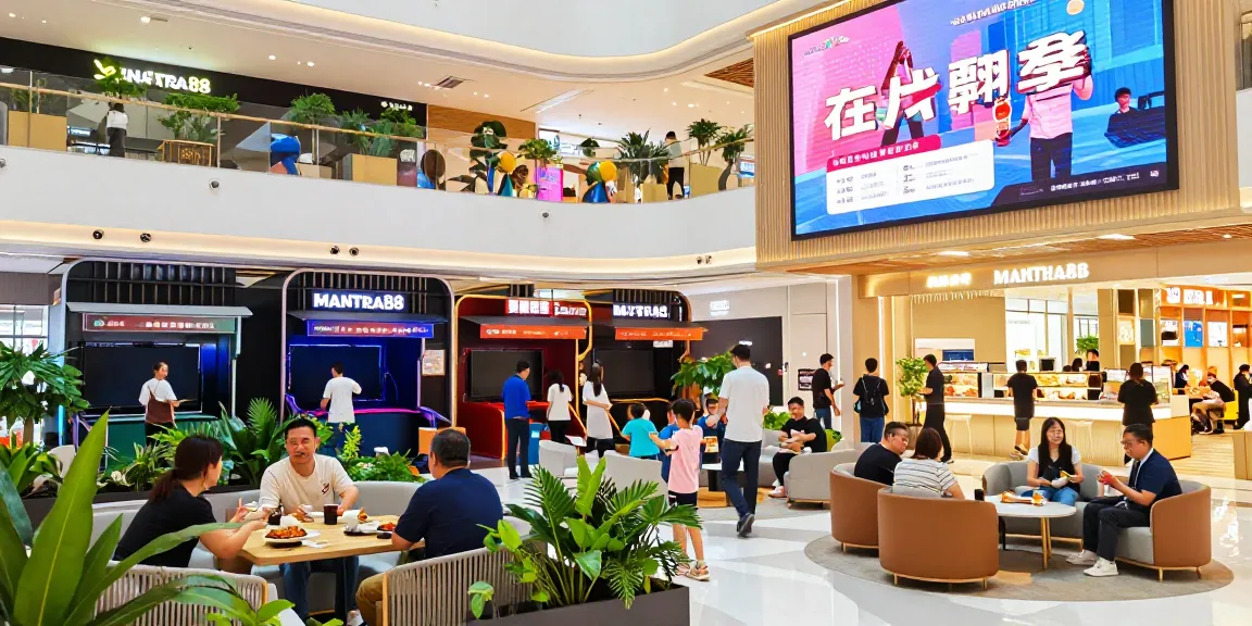 Vibrant scene at MANTRA88 highlighting community interaction and modern facility features