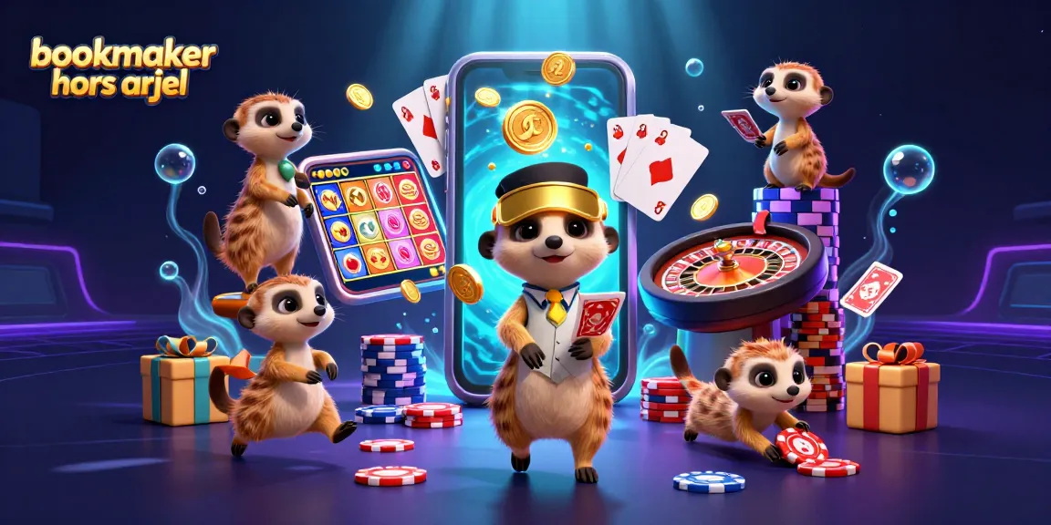 Profitez des paris avec un bookmaker hors arjel, jeux de casino animés avec des suricates.