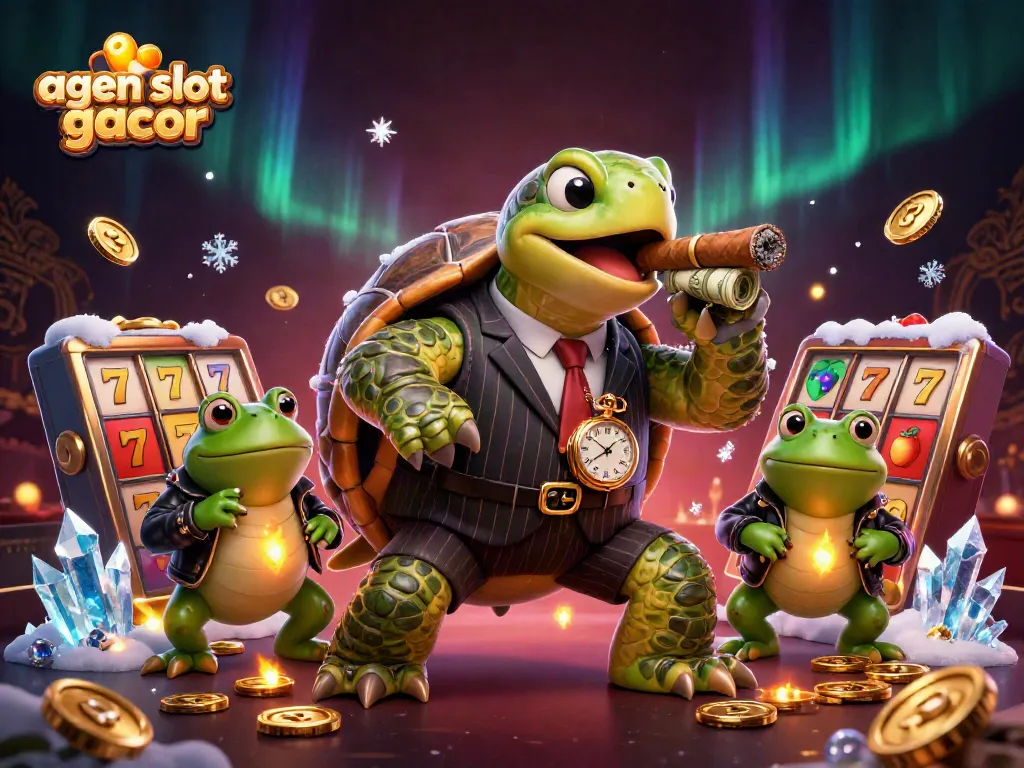 Experience the excitement of agen slot gacor with dynamic slot reels and lucky symbols.