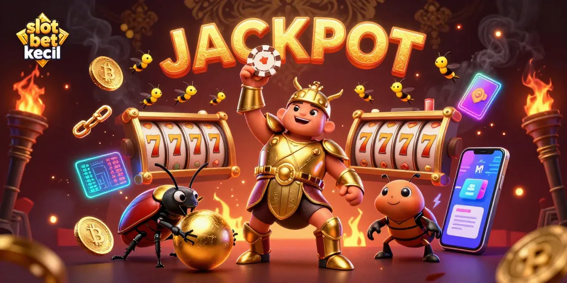 Experience the thrill of slot bet kecil with our energetic gaming scene featuring vibrant betting elements.