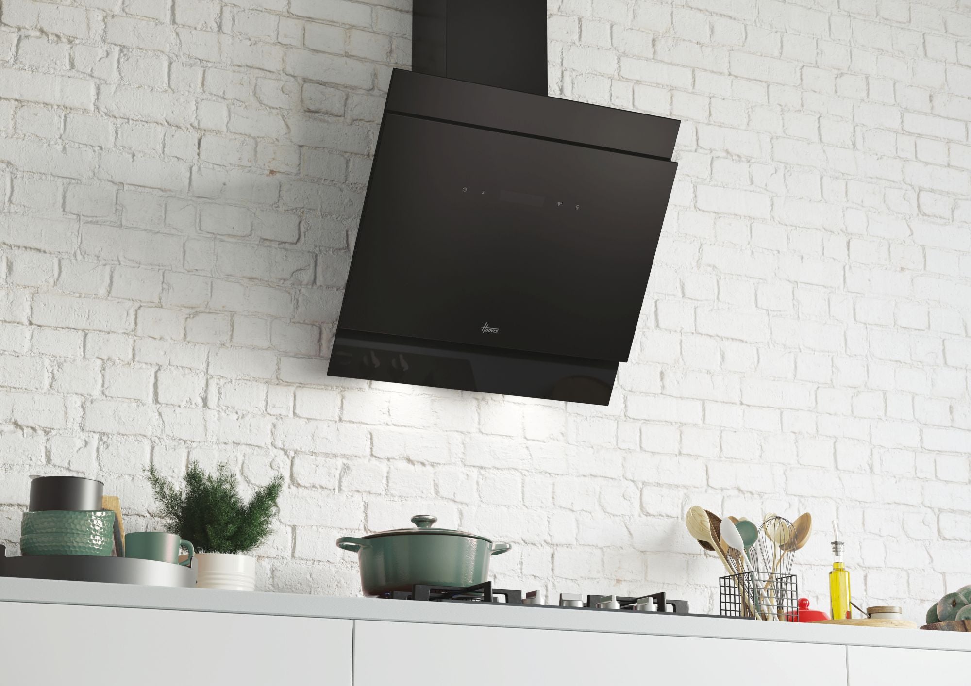 Energy Efficient Recirculating cooker hood for Small Spaces