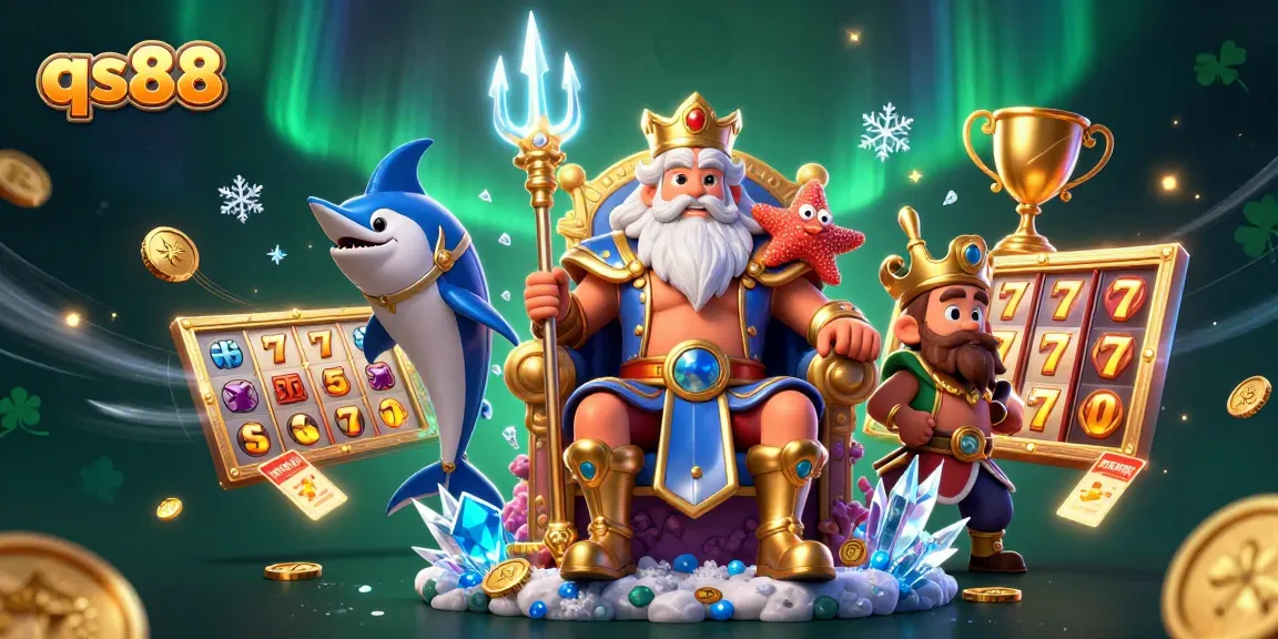 Experience thrilling slot games at qs88 with vibrant characters and dynamic elements illustrating enjoyment and excitement.