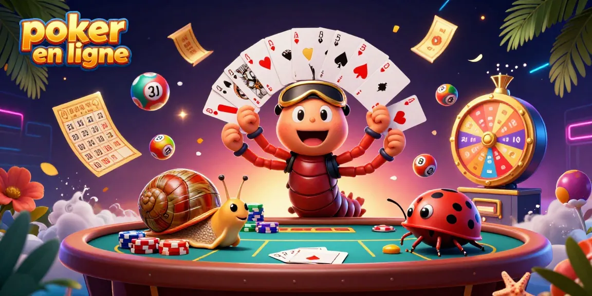 Jouer au poker en ligne avec un croupier spectaculaire et une ambiance dynamique de casino.