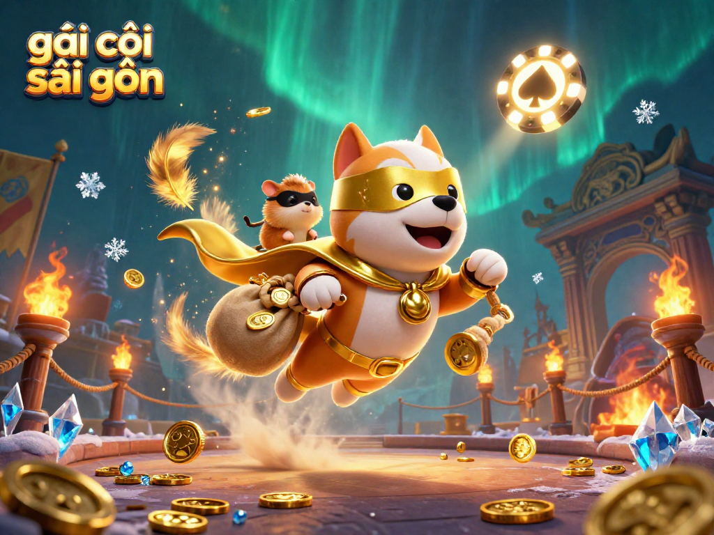 Engage with gái gọi sài gòn services in a vibrant casino-themed adventure illustration.