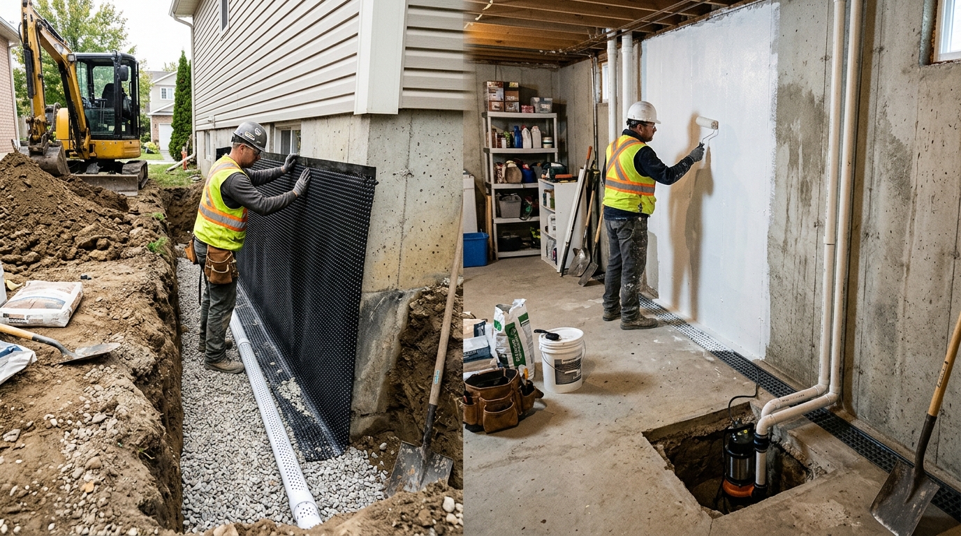 Expert Basement Waterproofing Solutions in New Hampshire &amp; Massachusetts