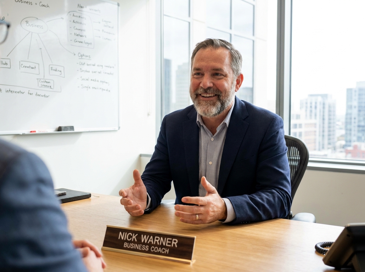 Nick Warner Business Coach | Elevate Your Business &amp; Leadership Potential