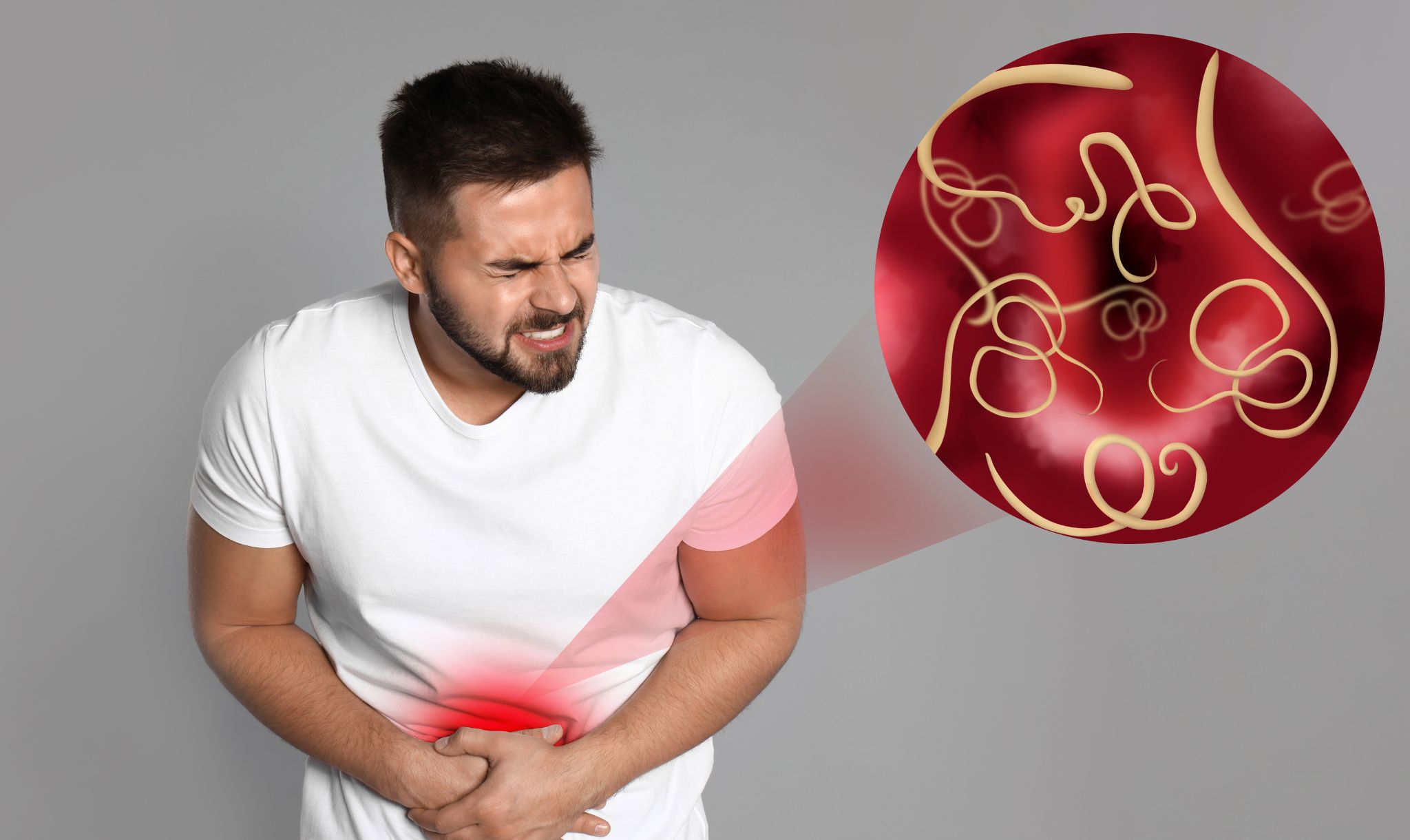 What does anxiety stomach pain feel like during stress and panic attacks?