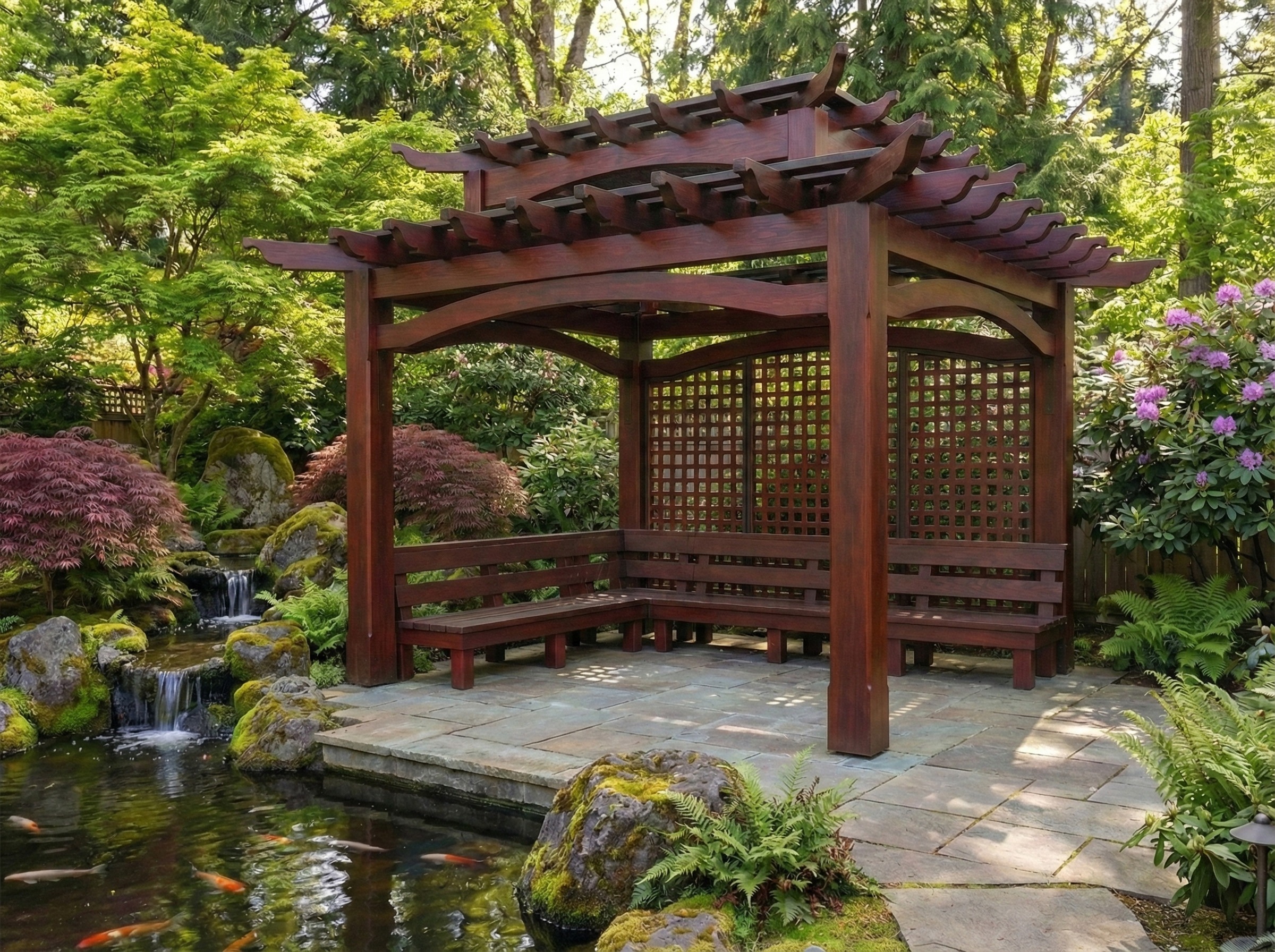 Pergola aus Aluminium für jedes Wetter