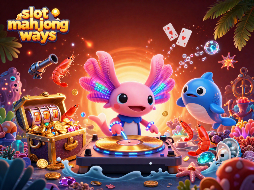 Spin the reels in slot mahjong ways with a vibrant underwater scene filled with treasure!