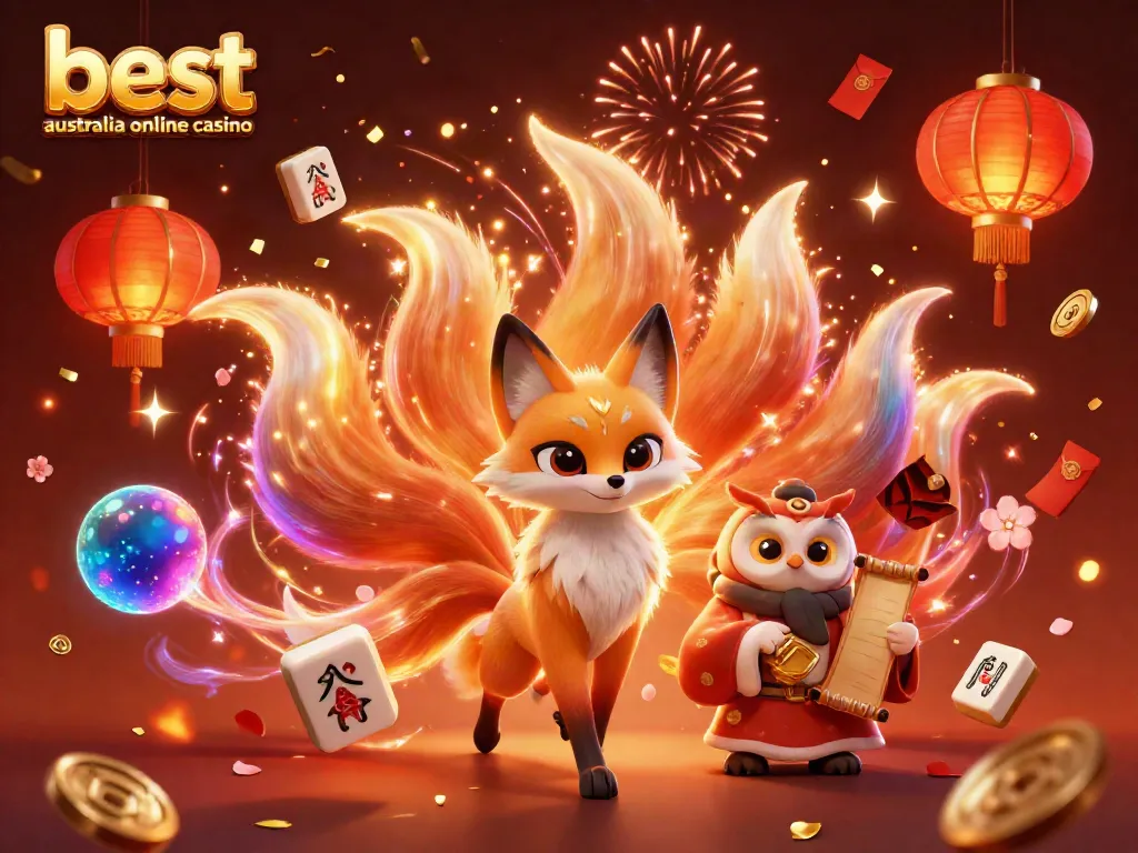 Experience the excitement of the best Australia online casino with vibrant characters and colorful gaming elements.