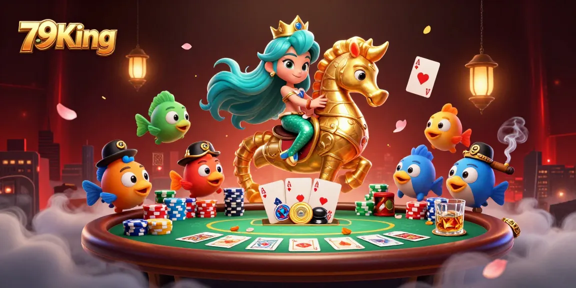 Explore winning strategies at 79King with a vibrant, dynamic casino scene.