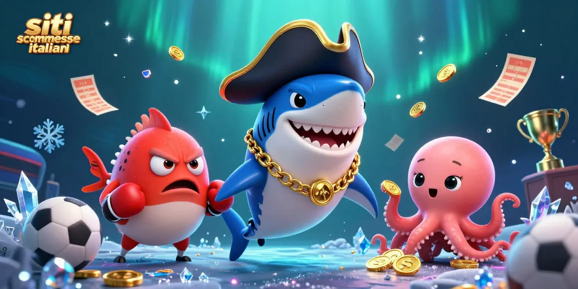 Scommetti con i migliori siti scommesse italiani, mentre il sottomarino e l'ottimismo dei giochi premi brillano.