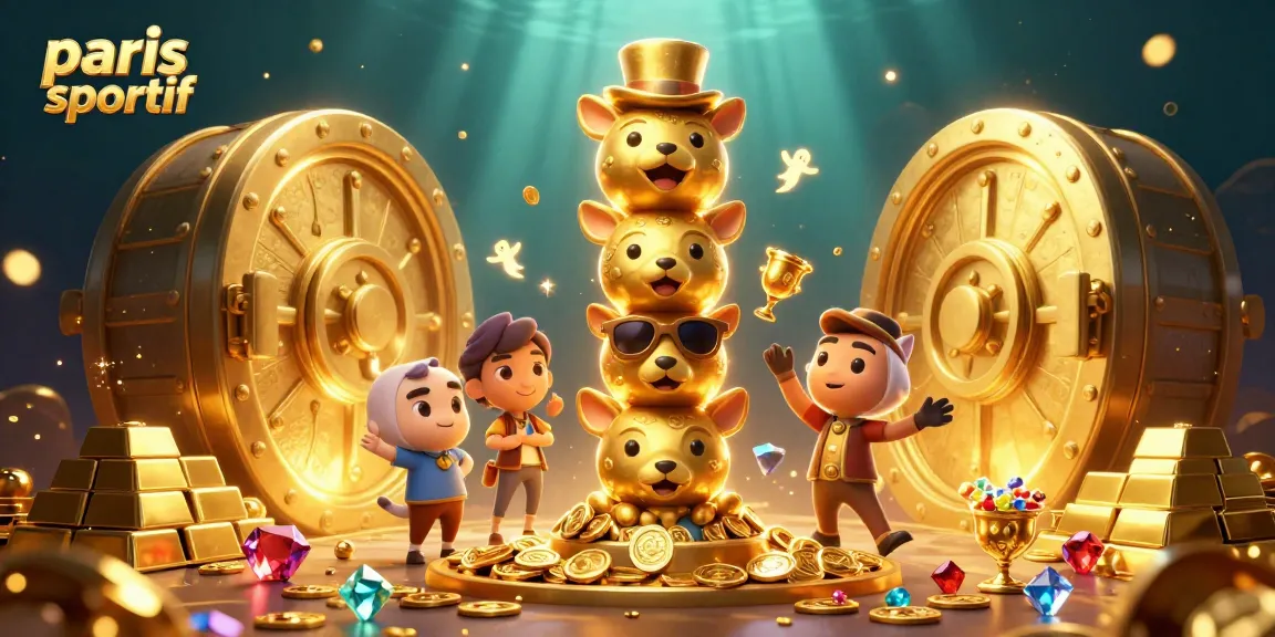 Pariez avec "paris sportif" au cœur d'un totem animé, explorer les gemmes et trésors.
