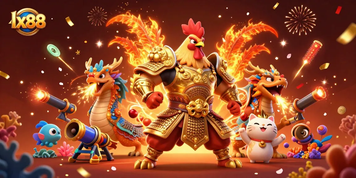 Engage with lx88's vibrant underwater theme, featuring energetic characters and winning opportunities.