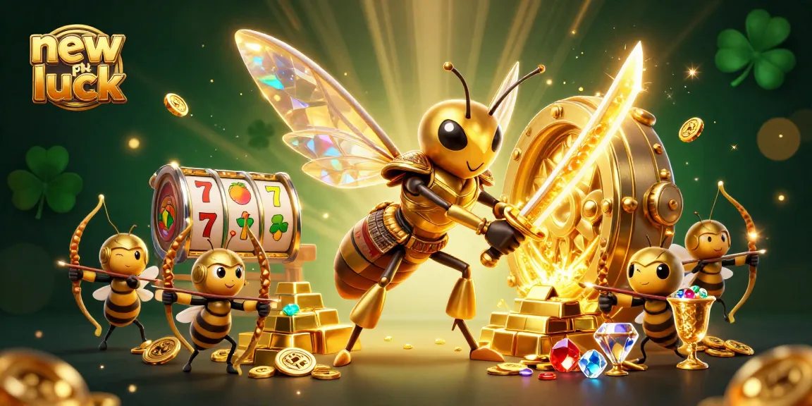 Experience the thrill of winning as new pk luck spins the reels with dazzling golden treasures!