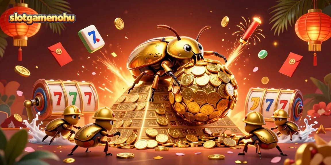 Experience the thrill of jackpot games at slotgamenohu with vibrant 3D illustrations and symbols.
