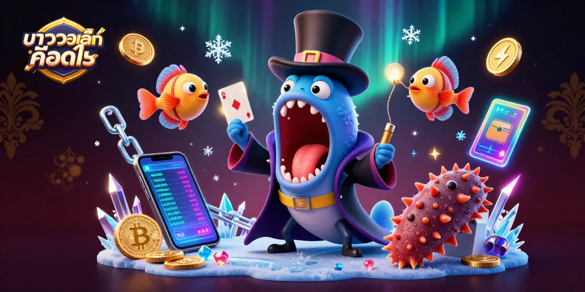 Experience บาคาร่าวอเลท คืออะไร through an enchanting casino-themed undersea magic show.