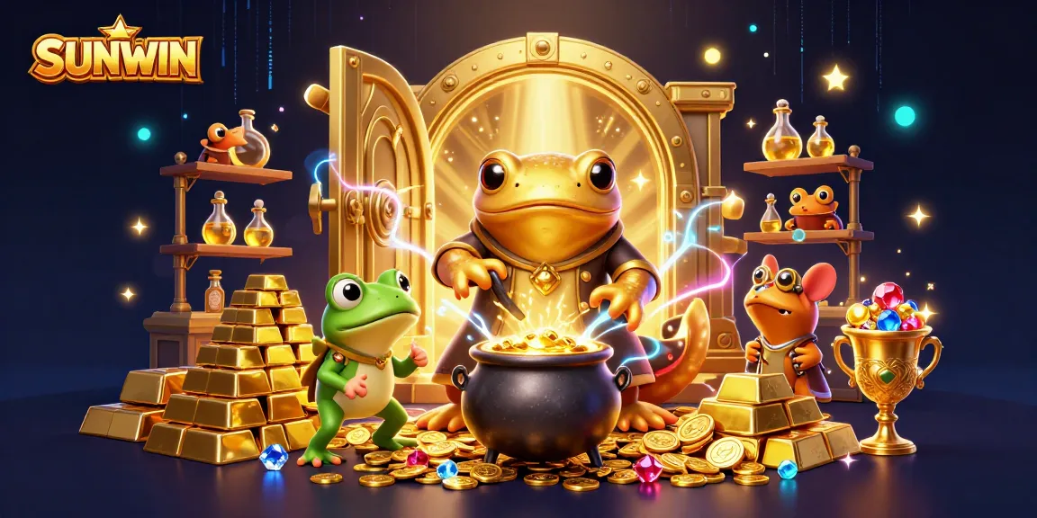 SUNWIN offers thrilling gameplay in a fantastical alchemist world with gold coins and magical gems.