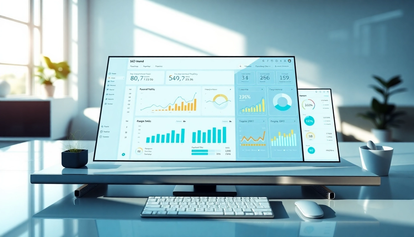 Monitor metrics in a website with built-in SEO dashboard for effective analytics.