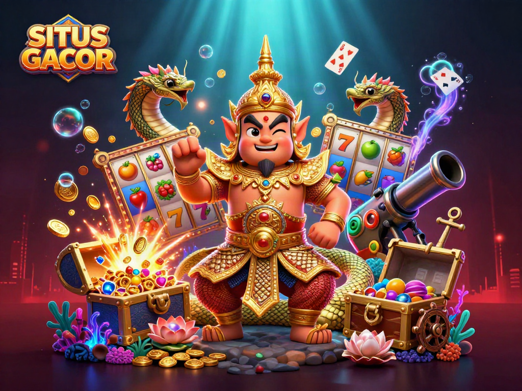 Spin the reels at SITUS GACOR, where colorful slot elements and guardians bring excitement!