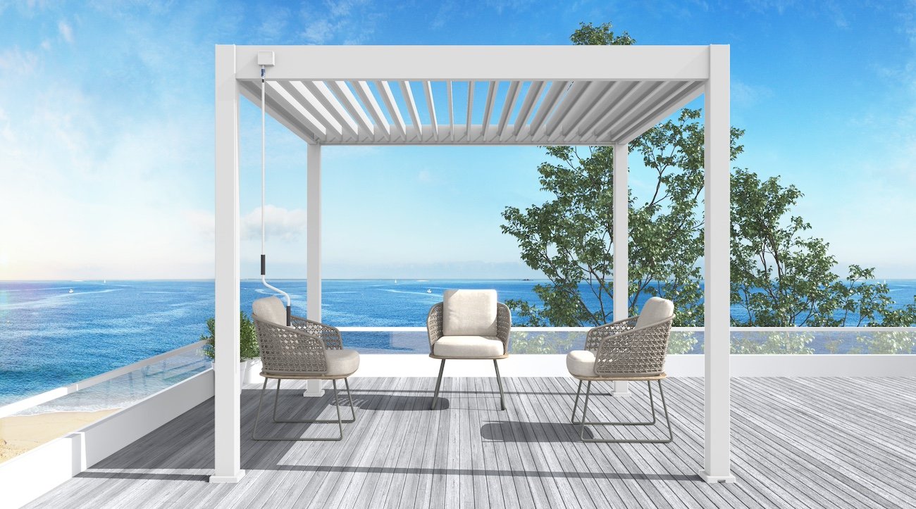 Pergola aus Aluminium für jedes Wetter