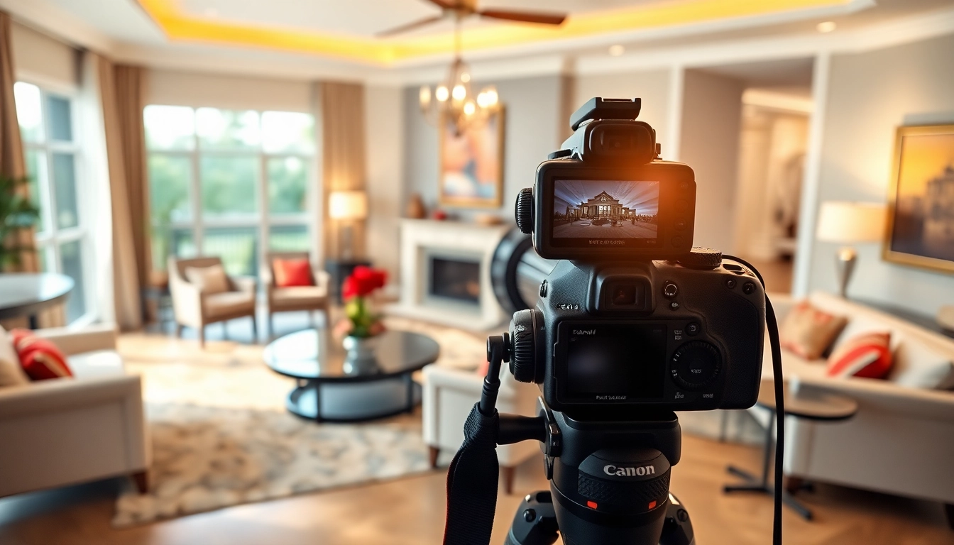Real Estate Photographer capturing stunning visuals of an elegant property.