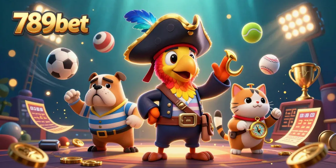 Engage in thrilling gameplay at 789bet with dynamic sports action and cartoon characters.