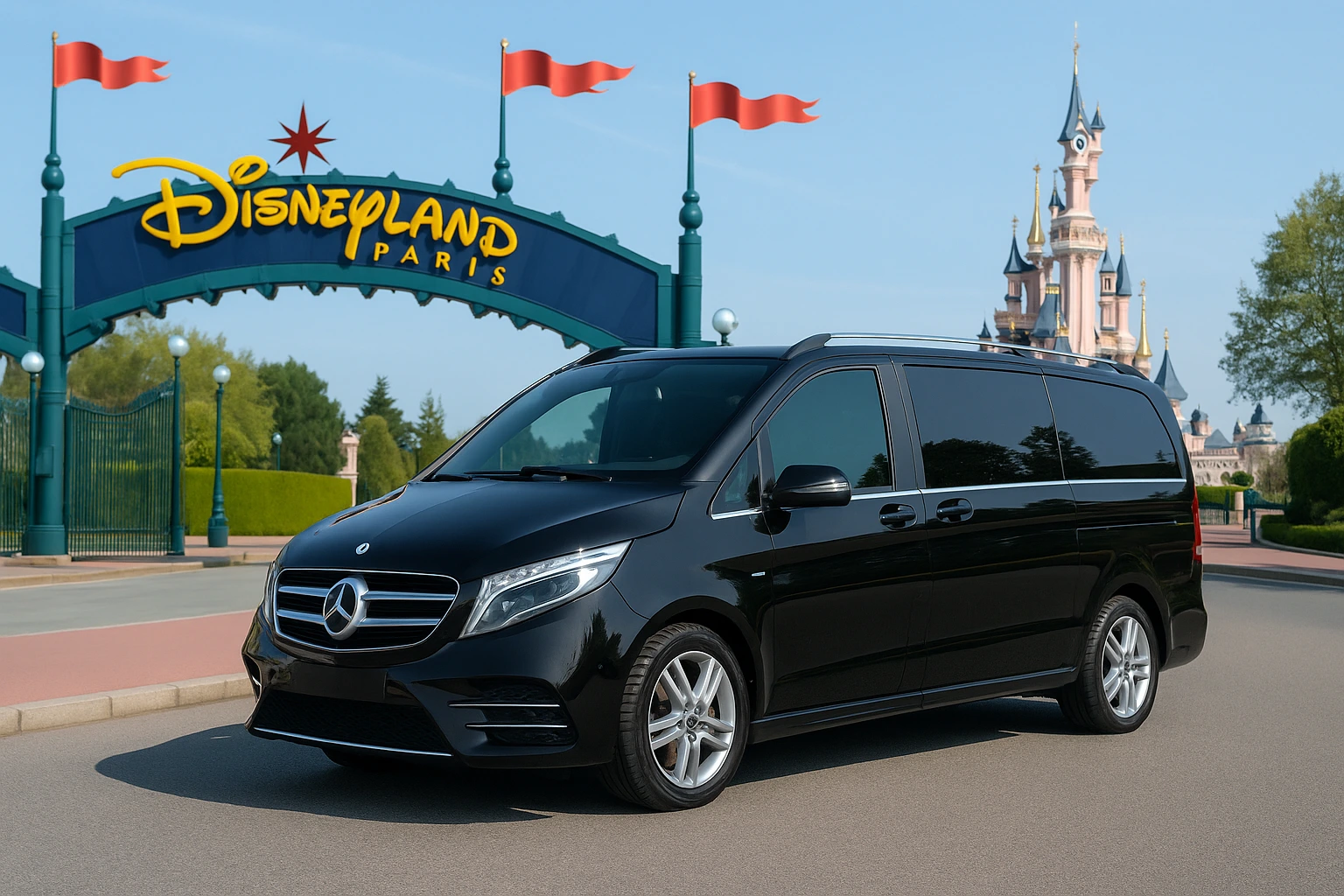 Disneycab Offers 24/7 Disneyland paris transfer for Tourists and Families
