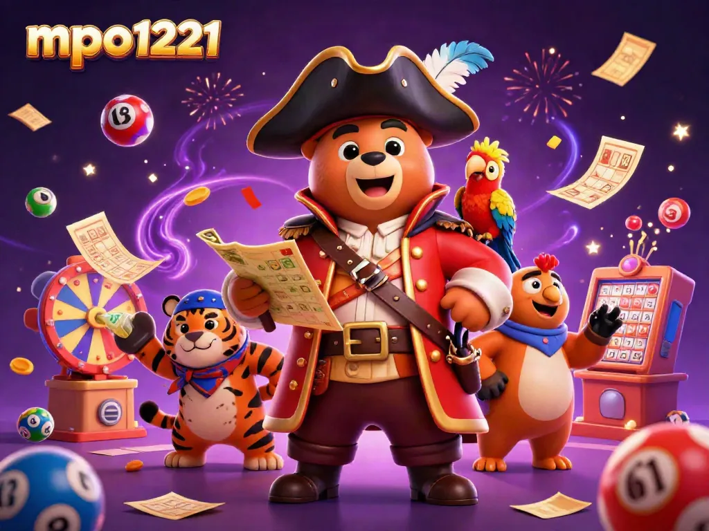 Engage with mpo1221 for thrilling casino action featuring colorful lottery elements and celebration.