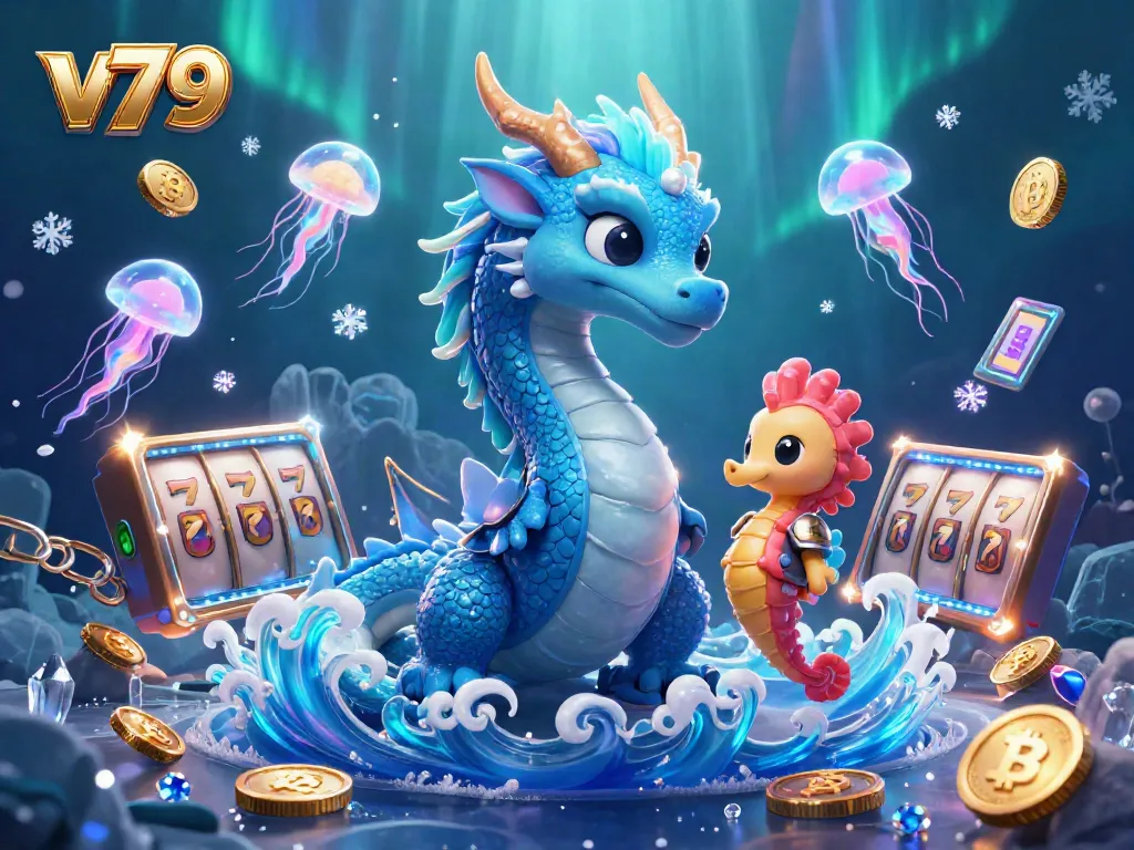 Experience the thrill of v79 with an underwater gaming world filled with vibrant characters and jackpot excitement.