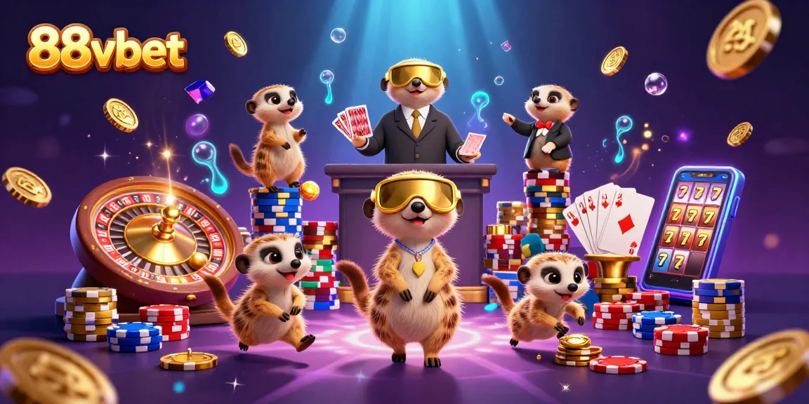 Experience thrilling gambling excitement with 88vbet's playful meerkat casino operators.